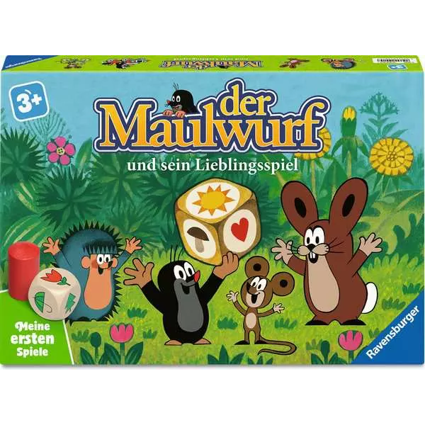 Der Maulwurf und sein Lieblingsspiel - Würfelspiel ab 3 Jahren