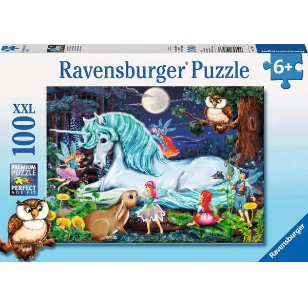Puzzle 100 Teile XXL - Im Zauberwald - ab 6 Jahren