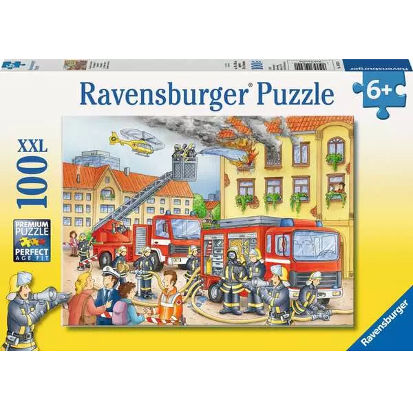 Puzzle 100 Teile XXL - Unsere Feuerwehr - ab 6 Jahren