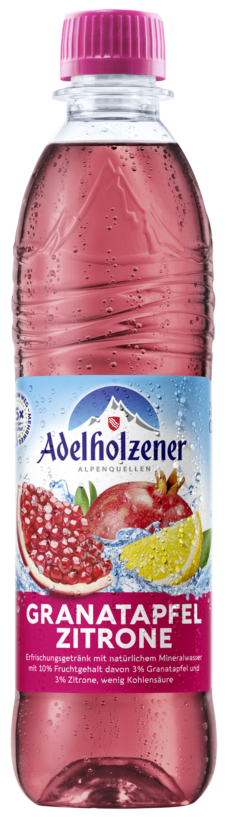 Adelholzener - Granatapfel Zitrone - 500ml