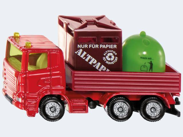 Siku Recycling Transporter 8cm