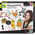 LENA Maskottchen 4 Tiere (Anhänger) - ab 6 Jahren