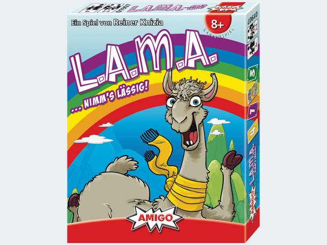 Lama -Nimm's Lässig- Kartenspiel - ab 8 Jahren