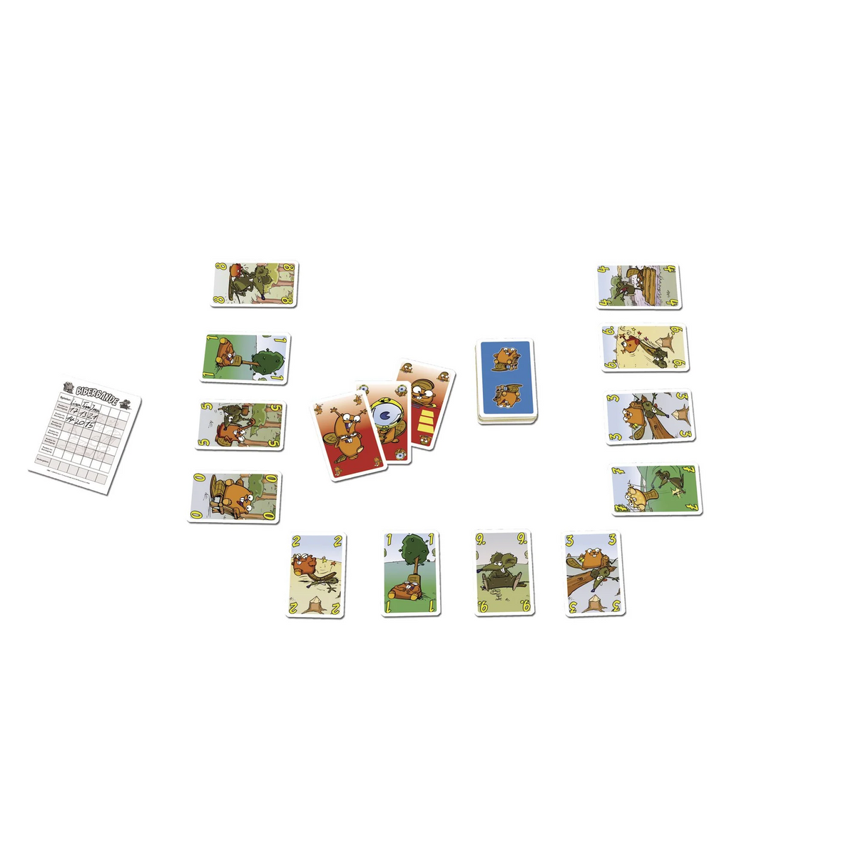 Biberbande Kartenspiel Refresh - ab 8 Jahren