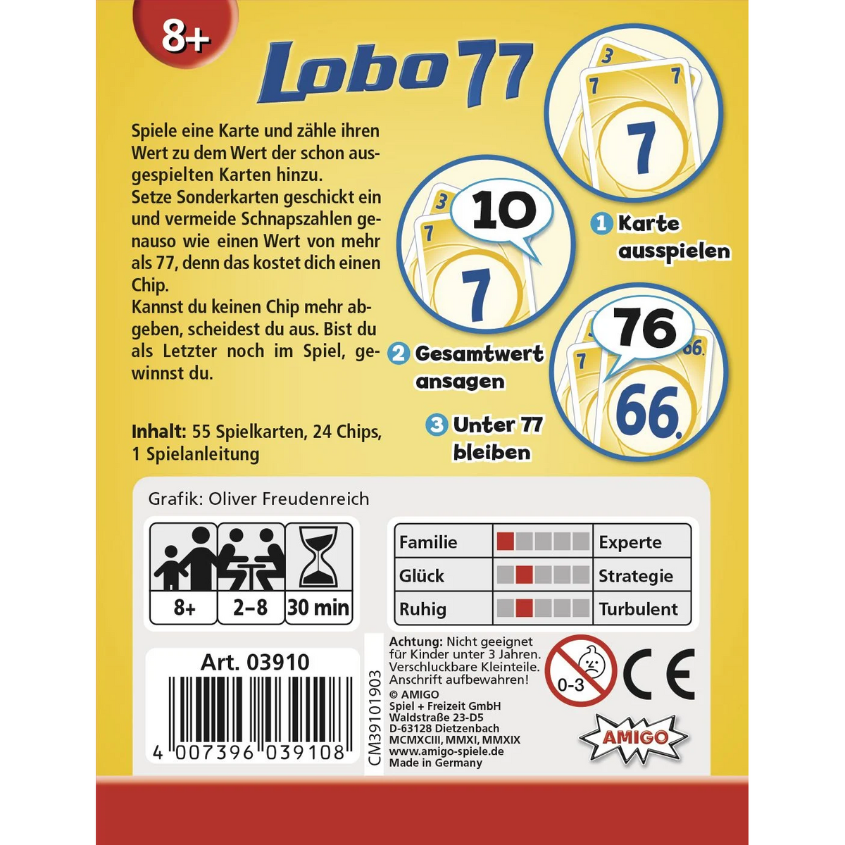 Lobo 77 Kartenspiel - ab 8 Jahren