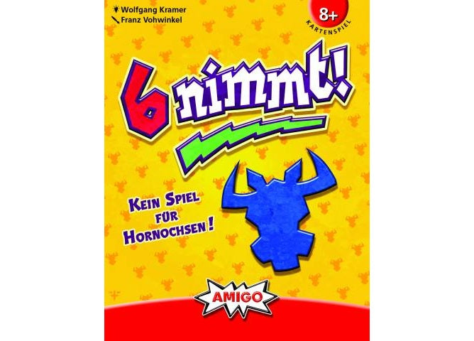 6 Nimmt Kartenspiel 2-10 Spieler - ab 10 Jahren
