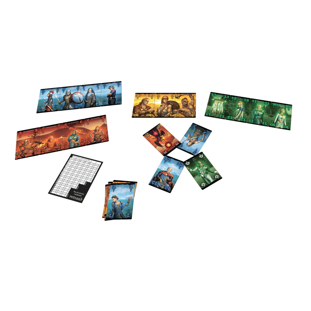 Wizard magisches Kartenspiel für Zauberlehrlinge - ab 10 Jahren