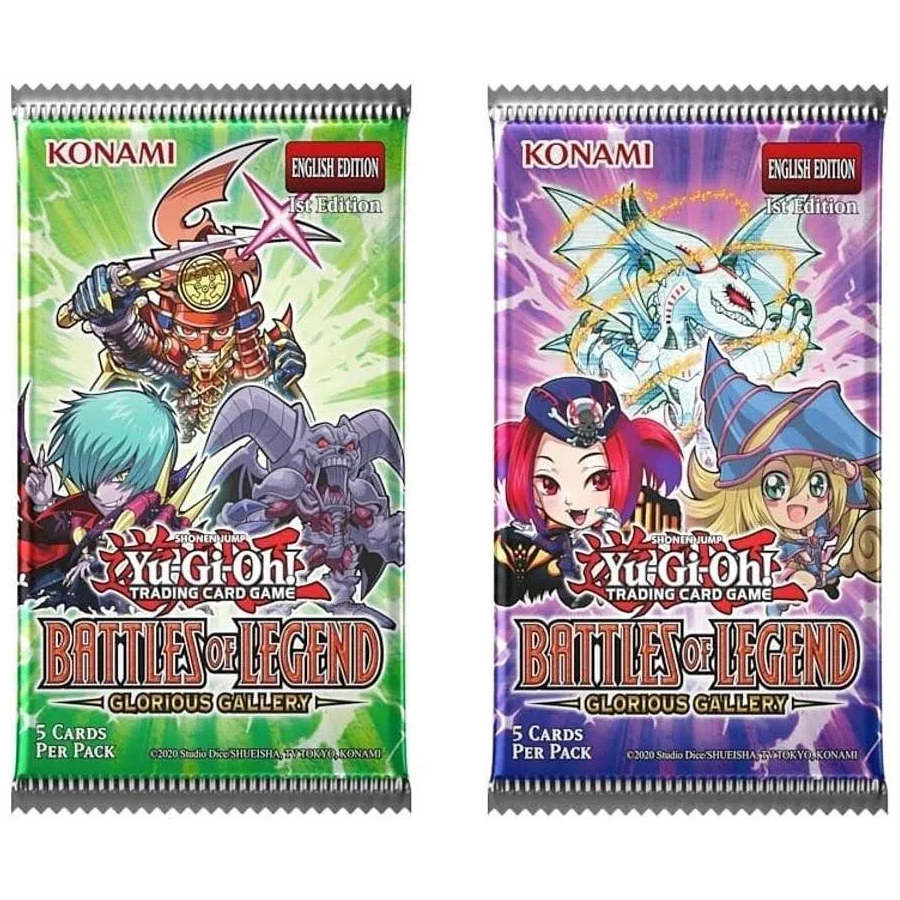 Yu-Gi-Oh! - Battles of Legend: Glorious Gallery (1st Edition) - Display - Englisch