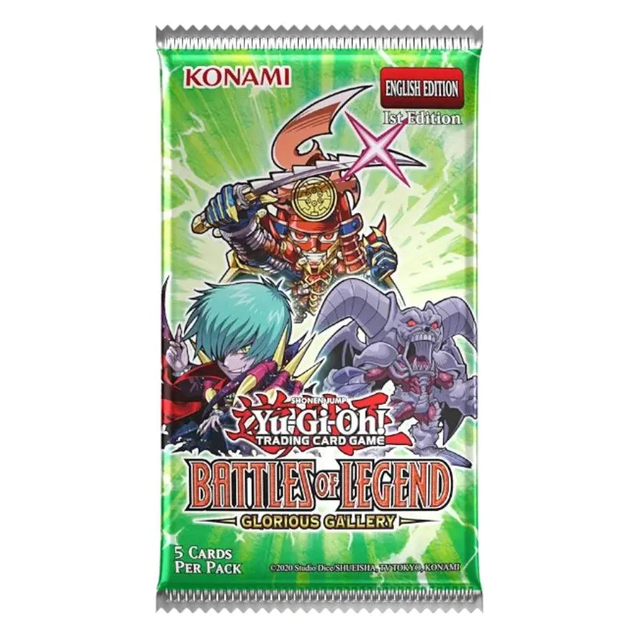 Yu-Gi-Oh! - Battles of Legend: Glorious Gallery (1st Edition) - Display - Englisch