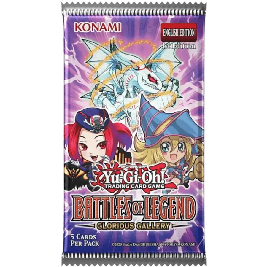 Yu-Gi-Oh! - Battles of Legend: Glorious Gallery (1st Edition) - Display - Englisch