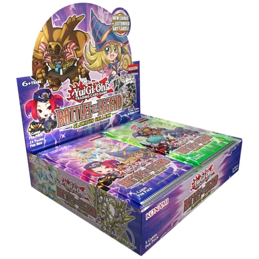 Yu-Gi-Oh! - Battles of Legend: Glorious Gallery (1st Edition) - Display - Englisch