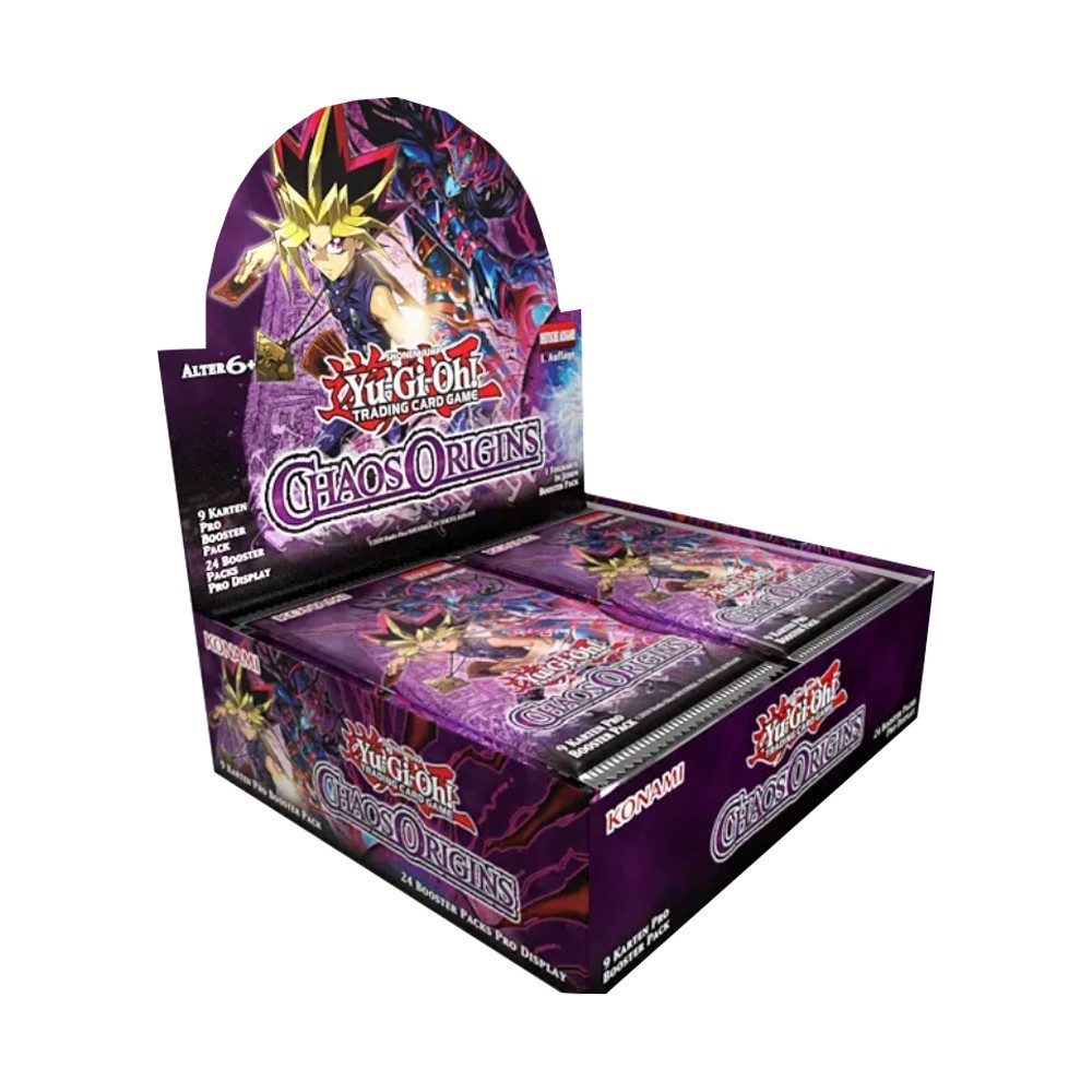 Yu-Gi-Oh! - Chaos Origins Core Booster (1st Edition) - Display - Englisch