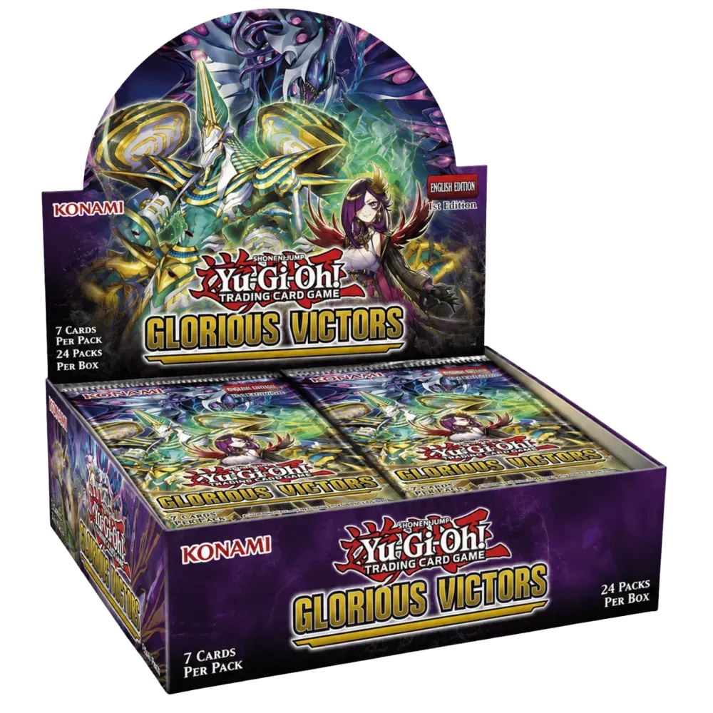 Yu-Gi-Oh! - Glorious Victors (1st Edition) - Display - Deutsch