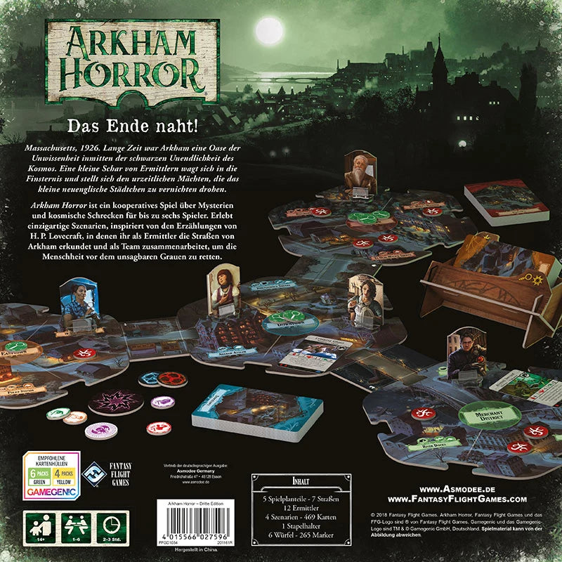 Arkham Horror 3. Edition - ab 14 Jahren