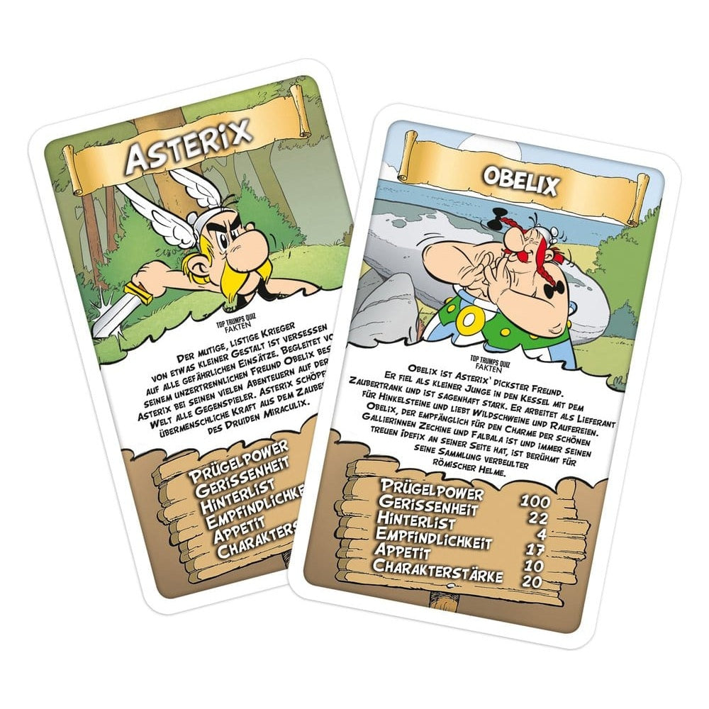 Asterix Kartenspiel Top Trumps *Deutsche Version*