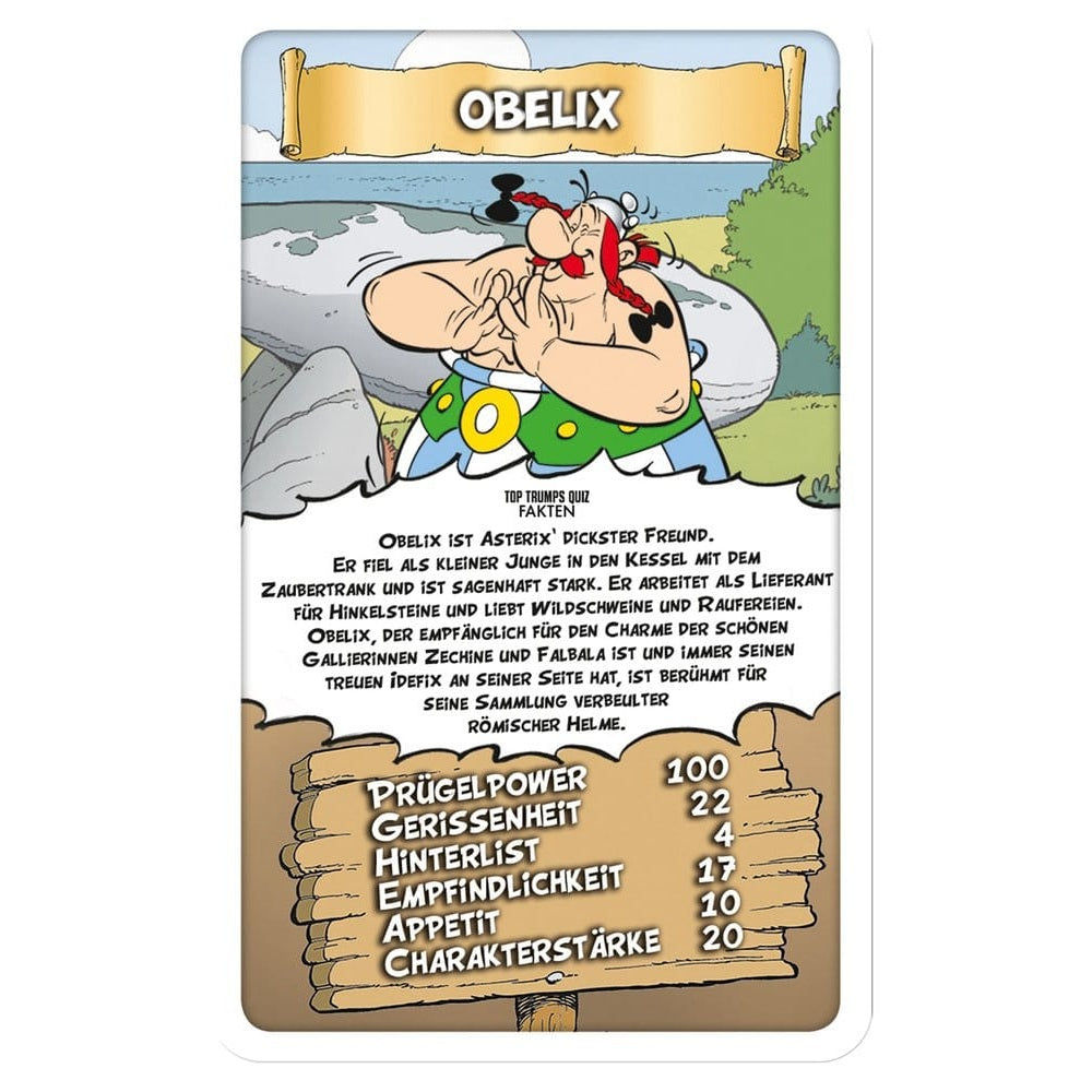Asterix Kartenspiel Top Trumps *Deutsche Version*