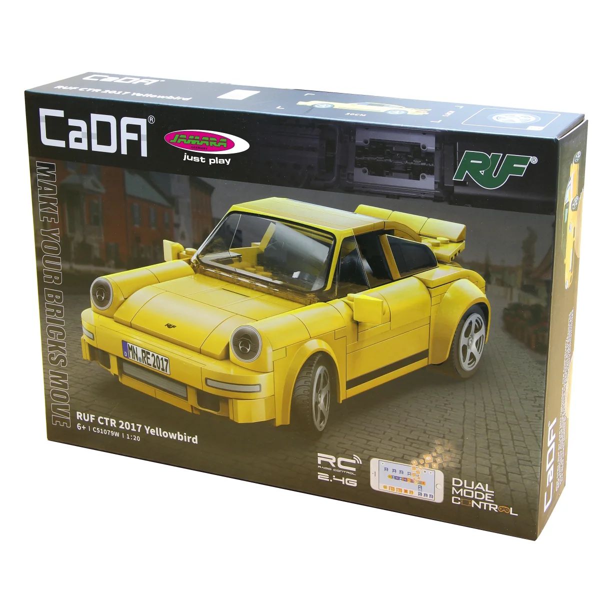 CaDA RUF Porsche CTR 2017 Yellowbird 1:20 2.4GHz