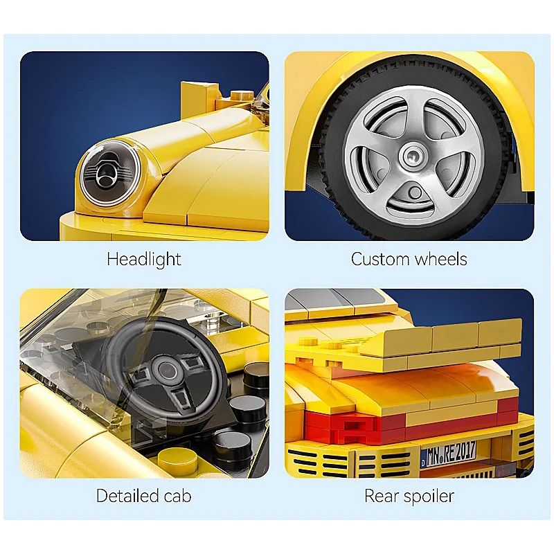 CaDA RUF Porsche CTR 2017 Yellowbird 1:20 2.4GHz