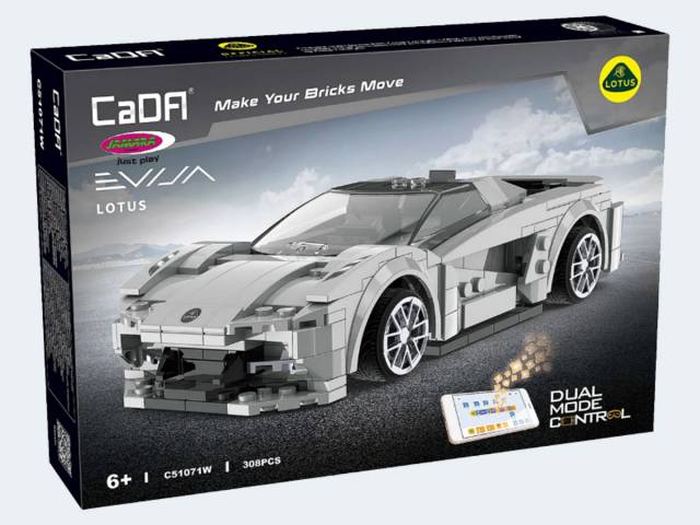 CaDA Lotus Evija 1:18 grau 2.4GHz RC
