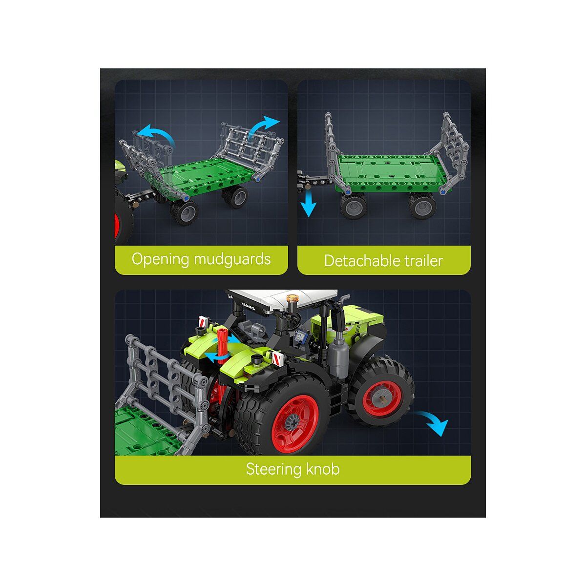 CaDA Claas Arion 660 1:24 448T