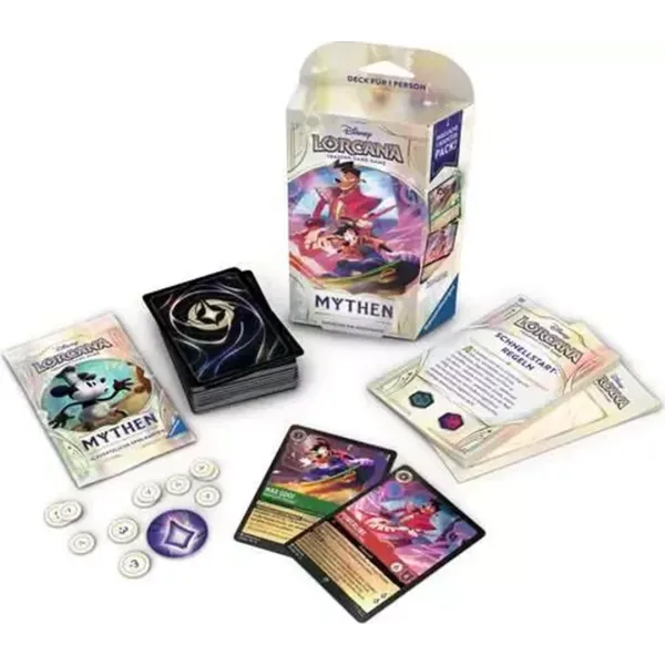 Disney Lorcana - Mythen - Smaragd & Rubin Starter Deck