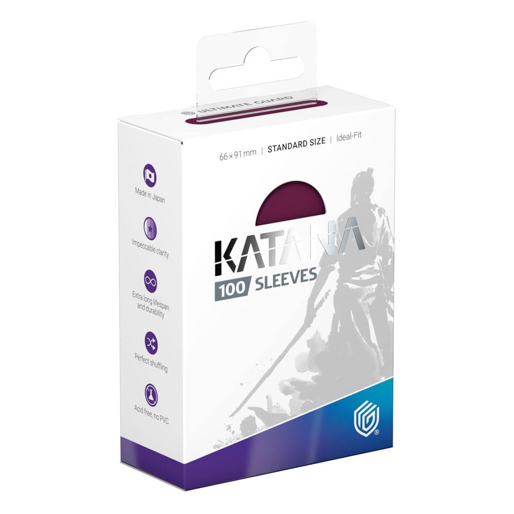 Ultimate Guard - Katana Sleeves Standardgröße - Radiant Plum (100 Sleeves)