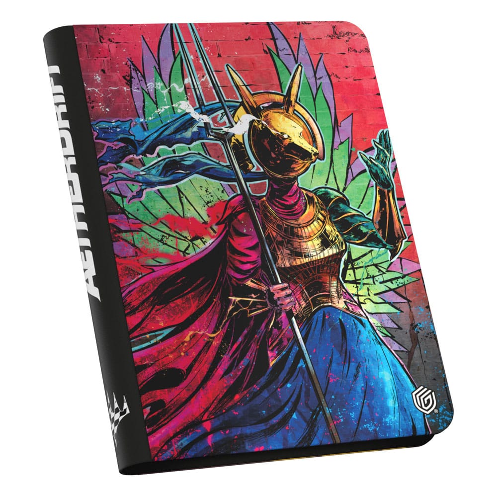 Ultimate Guard - Zipfolio 360 9-Pocket BINDER - Xenoskin Magic: The Gathering "Aetherdrift" - Hazoret, Godseeker