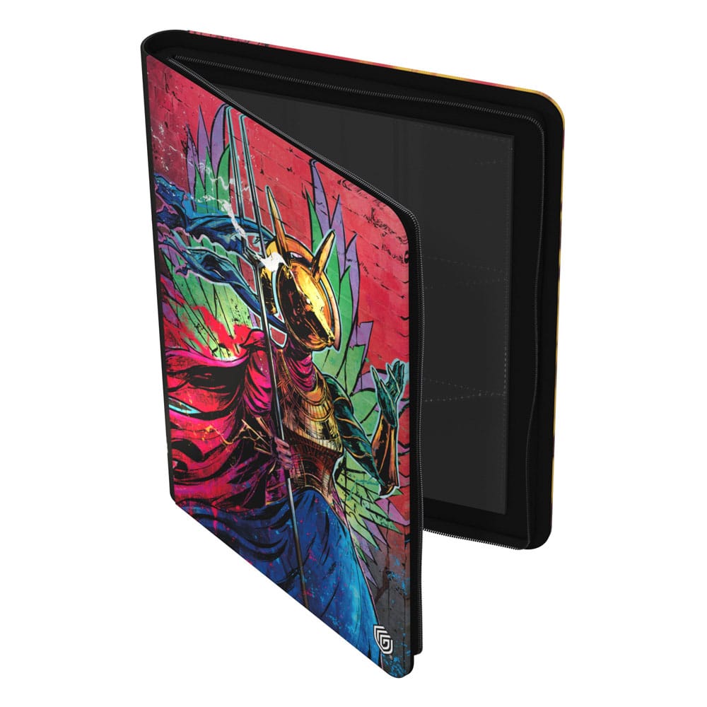 Ultimate Guard - Zipfolio 360 9-Pocket BINDER - Xenoskin Magic: The Gathering "Aetherdrift" - Hazoret, Godseeker