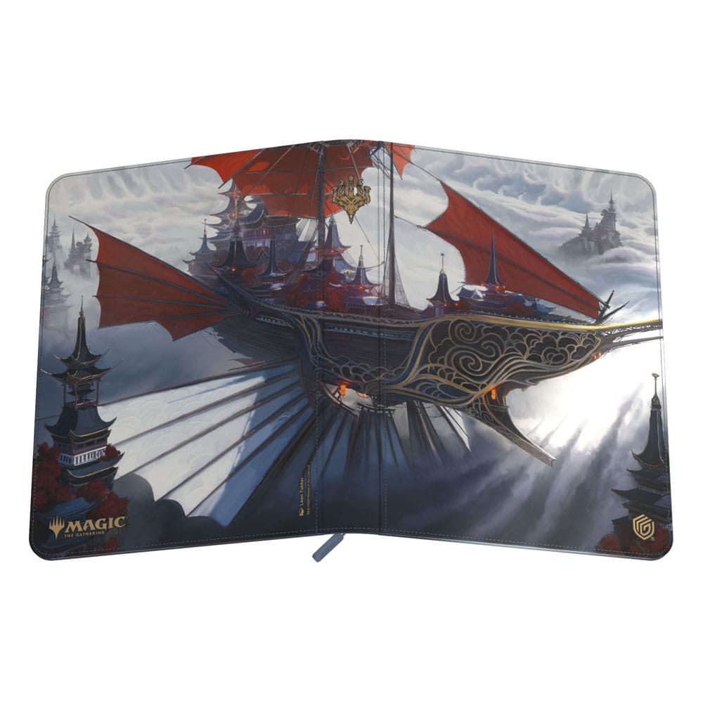 Ultimate Guard - Zipfolio 360 9-Pocket BINDER - Xenoskin Magic: The Gathering "Tarkir: Dragonstorm" - Mystic Monastery
