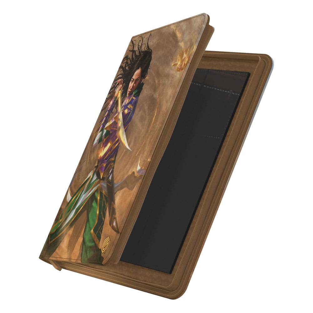 Ultimate Guard - Zipfolio 360 9-Pocket BINDER - Xenoskin Magic: The Gathering "Tarkir: Dragonstorm" - Descendant of Storms