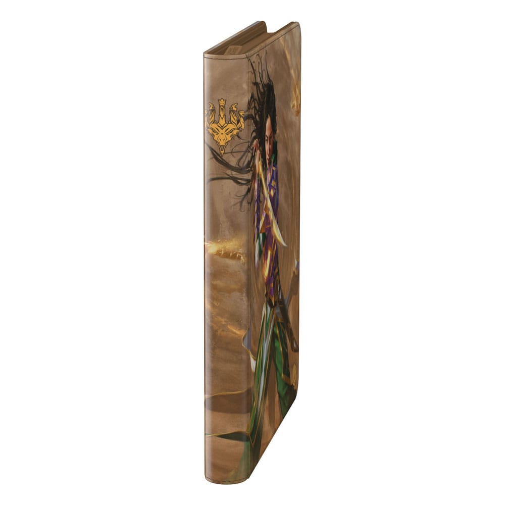 Ultimate Guard - Zipfolio 360 9-Pocket BINDER - Xenoskin Magic: The Gathering "Tarkir: Dragonstorm" - Descendant of Storms