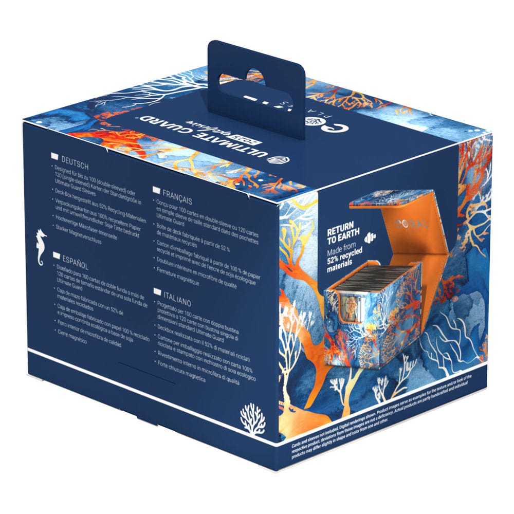 Ultimate Guard - Sidewinder 100+ Xenoskin 2025 Exclusive "Coral Places" - Fiery Reef