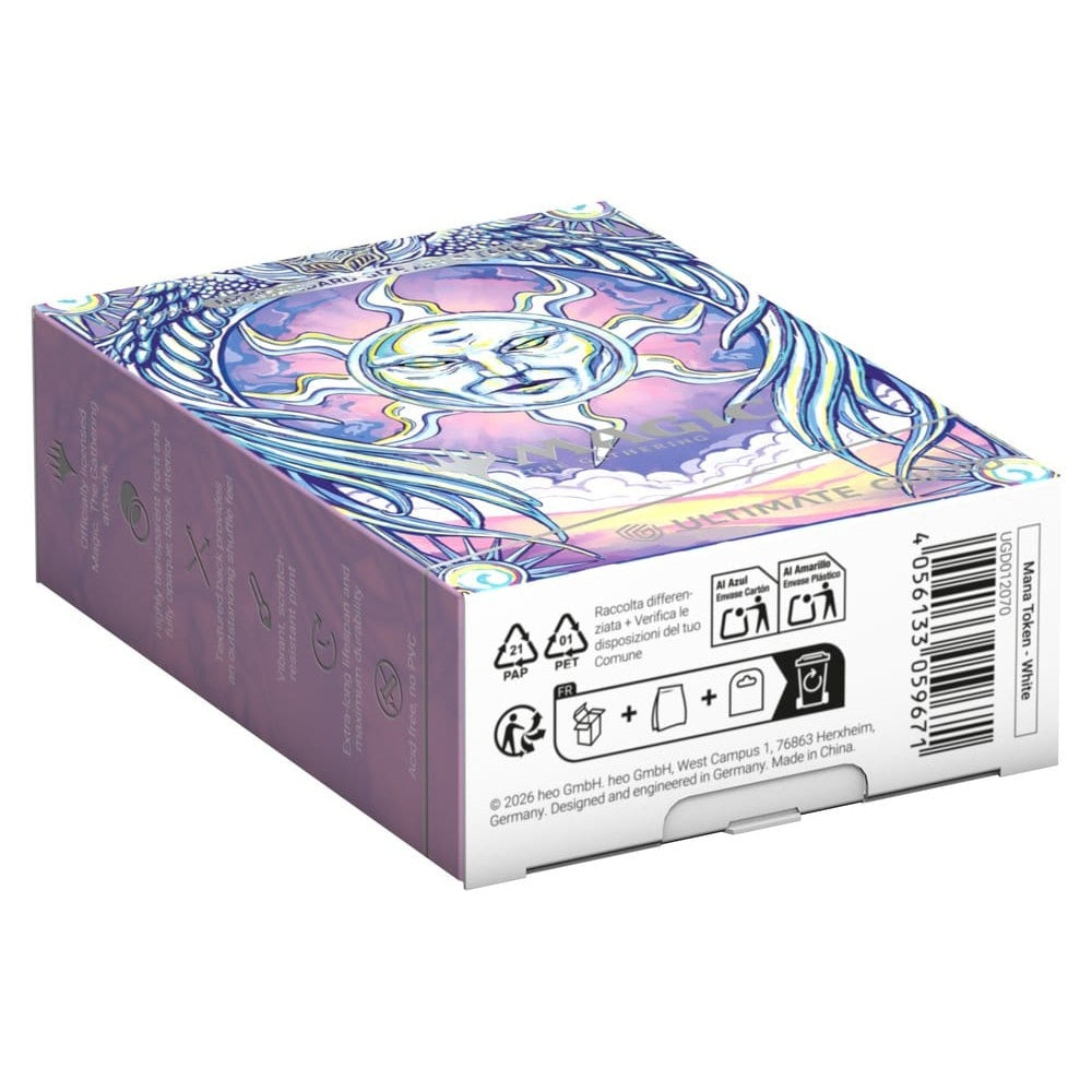 Ultimate Guard - Art Sleeves Magic: The Gathering "Mana Token" - Plains (100 Sleeves)