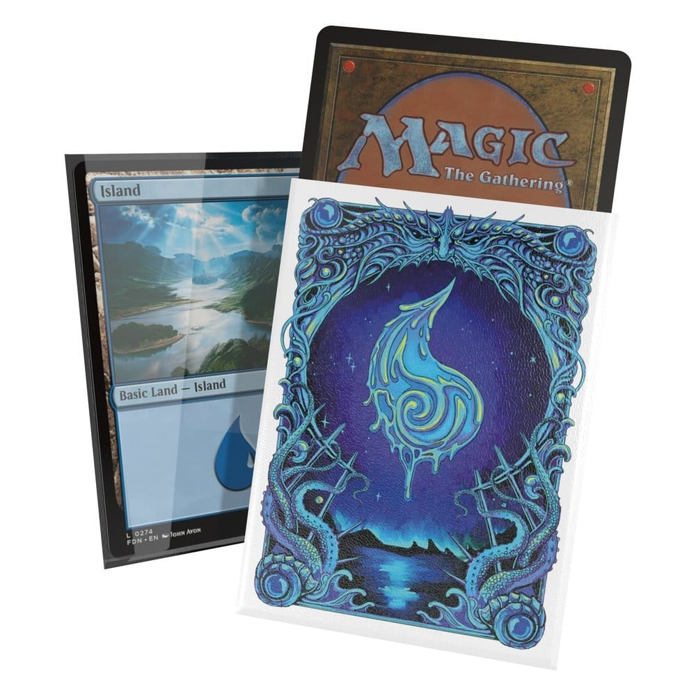 Ultimate Guard - Art Sleeves Magic: The Gathering "Mana Token" - Island (100 Sleeves)