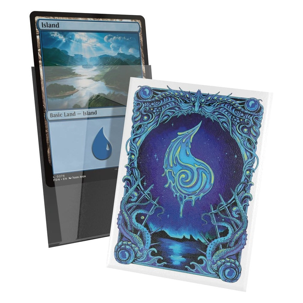 Ultimate Guard - Art Sleeves Magic: The Gathering "Mana Token" - Island (100 Sleeves)