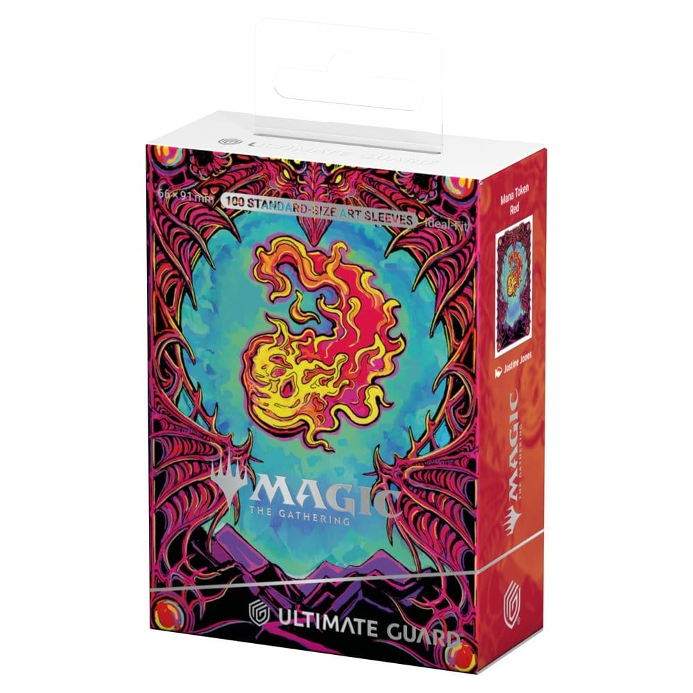Ultimate Guard - Art Sleeves Magic: The Gathering "Mana Token" - Mountain (100 Sleeves)