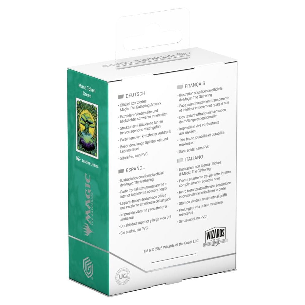Ultimate Guard - Art Sleeves Magic: The Gathering "Mana Token" - Forest (100 Sleeves)