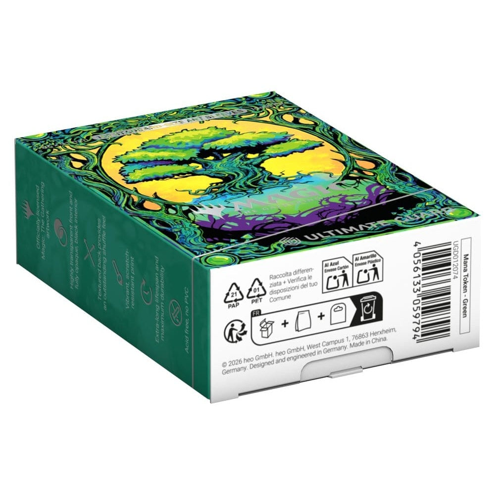 Ultimate Guard - Art Sleeves Magic: The Gathering "Mana Token" - Forest (100 Sleeves)