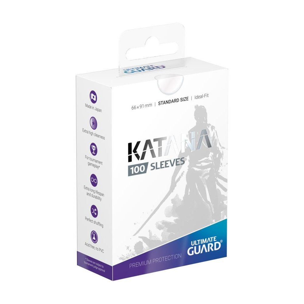 Ultimate Guard - Katana Sleeves Standardgröße - Transparent (100 Sleeves)