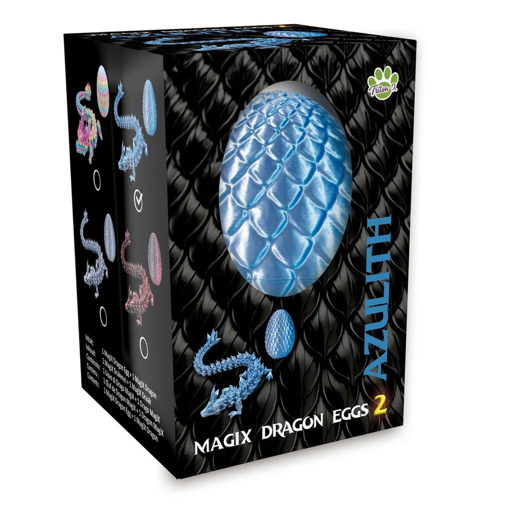 MagiX Dragon Eggs Serie 2, 4er Mix Display (Lunarix, Azulith, Spectrath & Jadryx)