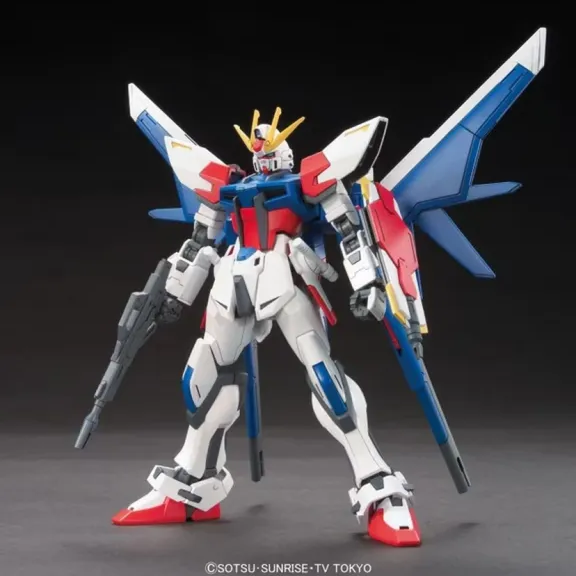 Bandai - HG Build Strike Gundam Flight Full Package - Mobile Suit Gundam SEED - Maßstab 1:144