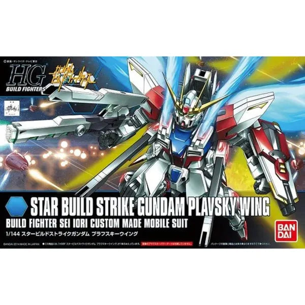 Bandai - HG Star Build Strike Gundam Plavsky Wing Model Kit - Maßstab 1:144