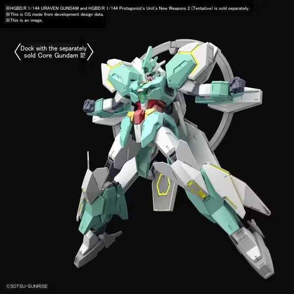 Bandai - HG Nepteight Gundam Rüstungs-Set - Maßstab 1:144