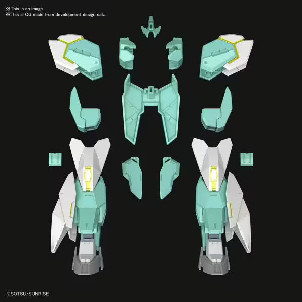 Bandai - HG Nepteight Gundam Rüstungs-Set - Maßstab 1:144