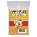 TCG GURU - Standard Penny Sleeves - Transparent (100 Sleeves)