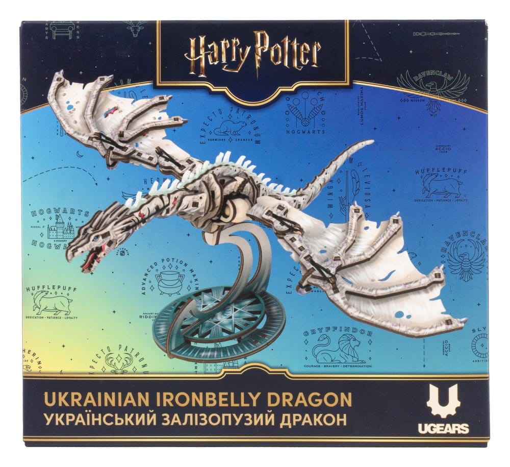 Harry Potter - Modellbausatz aus Holz - Ukrainischer Eisenbauch-Drache
