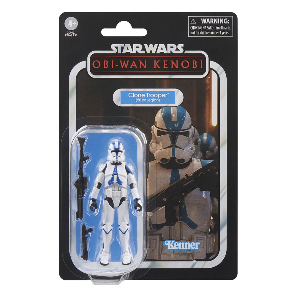 Actionfigur - Star Wars: Obi-Wan Kenobi Vintage Collection Actionfigur Clone Trooper (501st Legion) - 10 cm