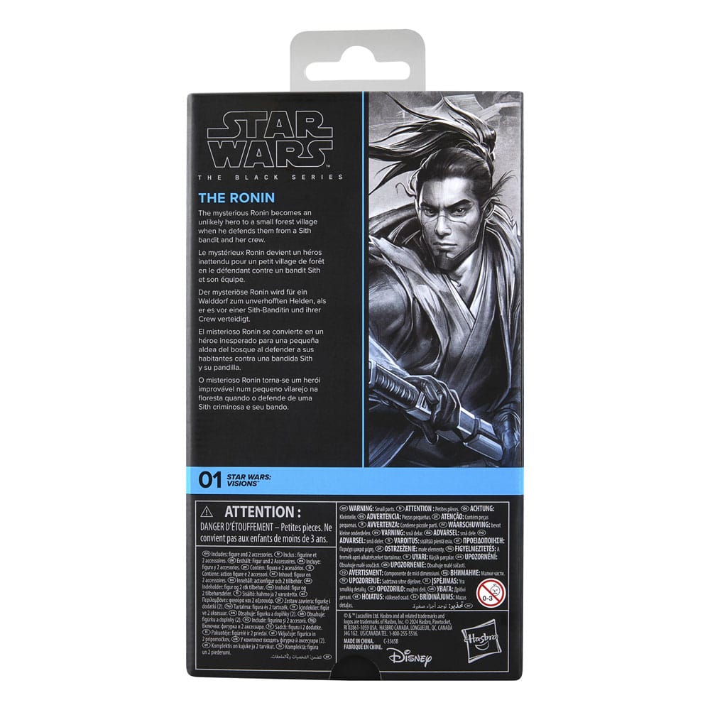 Actionfigur - Star Wars: Visions Black Series - The Ronin - 15 cm