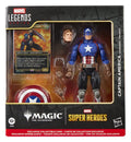 VORBESTELLUNG - Marvel Legends Magic: The Gathering Actionfigur Captain America (Avengers: Twilight) 15 cm + exklusive MtG Foil-Karte (Kopie)