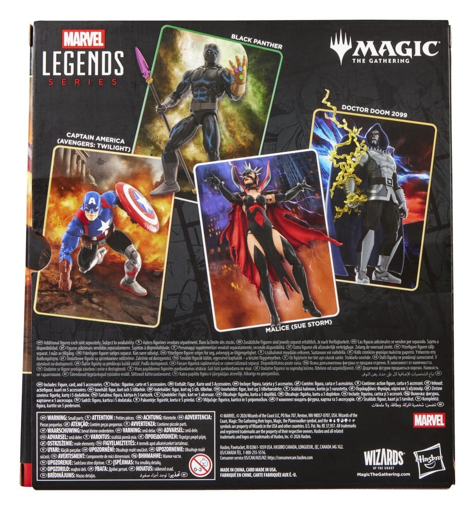 VORBESTELLUNG - Marvel Legends Magic: The Gathering Actionfigur Captain America (Avengers: Twilight) 15 cm + exklusive MtG Foil-Karte (Kopie)